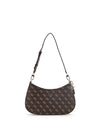 WOMEN'S SHOULDER BAG - GUESS BROWN - HWQG96 72180 1