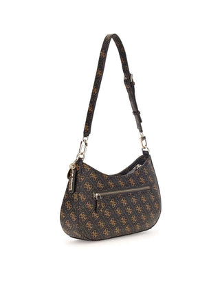 WOMEN'S SHOULDER BAG - GUESS BROWN - HWQG96 72180 2