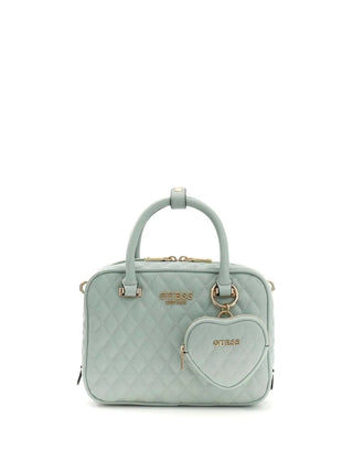 WOMEN'S HANDBAG - GUESS GREEN - HWQG98 94050