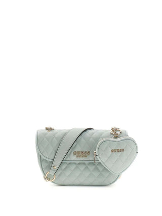 WOMEN'S SHOULDER BAG - GUESS GREEN - HWQG98 94210 1