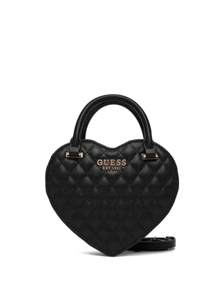 WOMEN'S HANDBAG - GUESS BLACK - HWQG98 94770