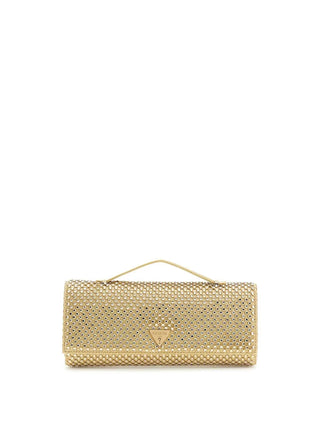 WOMEN'S HANDBAG - GUESS GOLD - HWRG99 31710