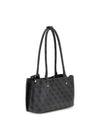 WOMEN'S SHOULDER BAG - GUESS CARBON - HWSG69 74090 2