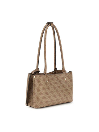 WOMEN'S SHOULDER BAG - GUESS BROWN - HWSG69 74090 2
