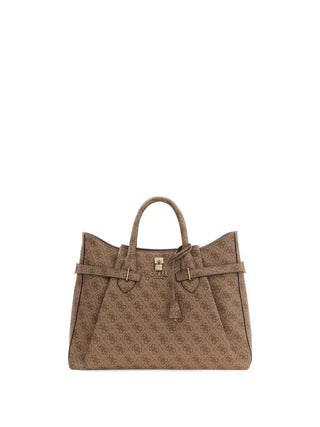 WOMEN'S HANDBAG - GUESS BROWN - HWSG78 33070