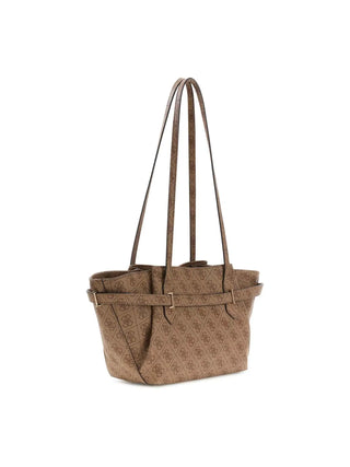 WOMEN'S SHOULDER BAG - GUESS BROWN - HWSG78 33080 2
