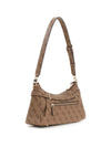 WOMEN'S SHOULDER BAG - GUESS BROWN - HWSG78 33180 2