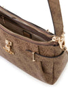 WOMEN'S SHOULDER BAG - GUESS BROWN - HWSG78 33180 3