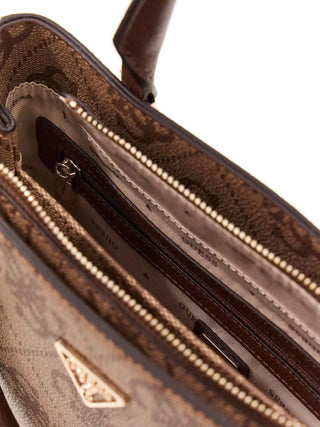 WOMEN'S HANDBAG - GUESS BROWN - HWSO96 72050 3