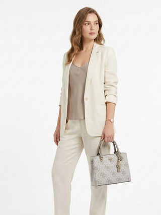 WOMEN'S HANDBAG - GUESS TAUPE - HWSO96 72050 4