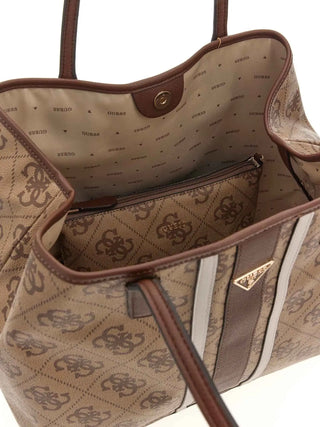 WOMEN'S TOTE BAG - GUESS BROWN - HWSS95 14290 3