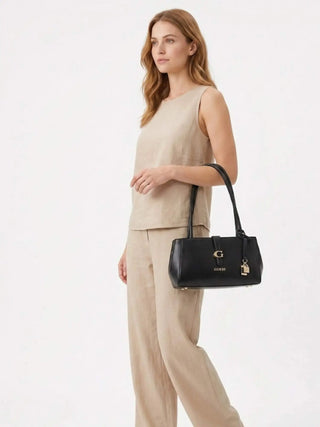WOMEN'S HANDBAG - GUESS BLACK - HWVG98 96080 3