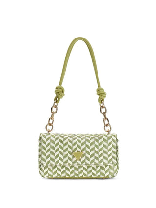 WOMEN'S SHOULDER BAG - GUESS GREEN - HWWG76 91190