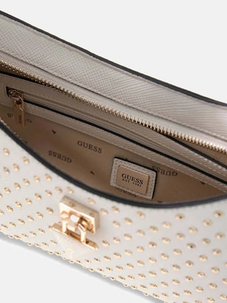 BORSA A SPALLA DONNA - GUESS BIANCO - HWZE99 19180 4