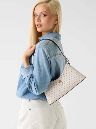 BORSA A SPALLA DONNA - GUESS BIANCO - HWZE99 19180 5