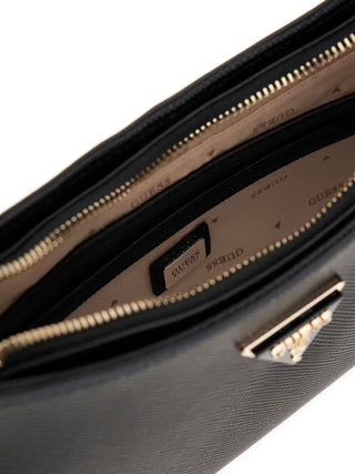 WOMEN'S SHOULDER BAG - GUESS BLACK - HWZG96 72180 3