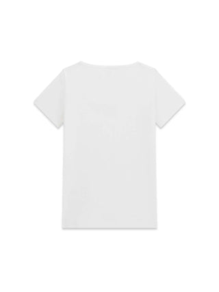 GIRL'S POLO SHIRT - GUESS KIDS WHITE - J5YP03 KB1O1 2