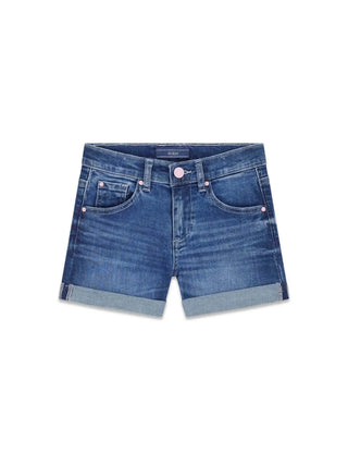 SHORT RAGAZZA - GUESS KIDS BLU - J6GD29 D4CA0