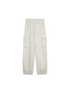 GIRL'S PANTS - GUESS KIDS BEIGE - J6RB03 WH2K0 1