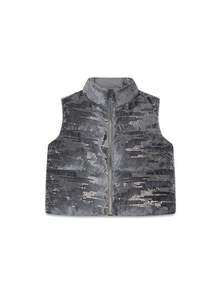 GIRL'S PANTS - GUESS KIDS BLACK - J6RB18 KCHR2