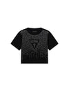 GIRL'S T-SHIRT - GUESS KIDS BLACK - J6RI37 K6YW4 1