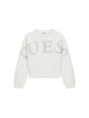 FELPA RAGAZZA - GUESS KIDS BIANCO - J6RQ10 KAD74 1