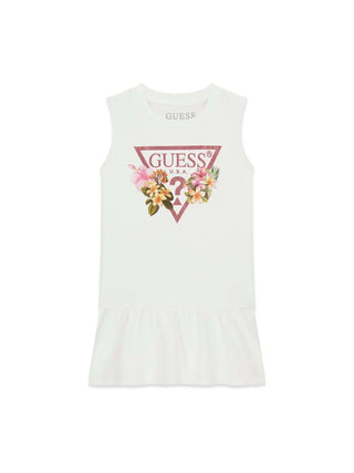 ABITO BAMBINA - GUESS KIDS BIANCO - K4RK23 KA6W4