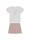 GIRL'S OUTFIT - GUESS KIDS WHITE - K6GG05 K6YW0 1