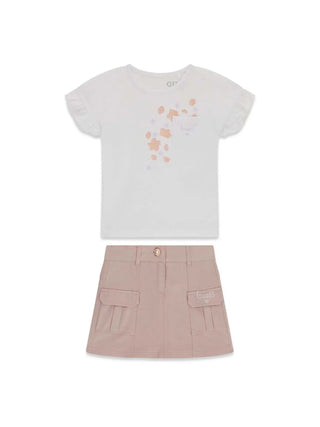 COMPLETO BAMBINA - GUESS KIDS BIANCO - K6GG05 K6YW0