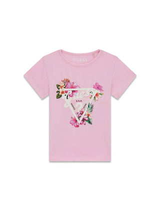 T-SHIRT BAMBINA - GUESS KIDS ROSA - K6GI02 K6YW4