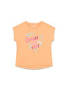 T-SHIRT BAMBINA - GUESS KIDS ARANCIO - K6GI03 K6YW4 1