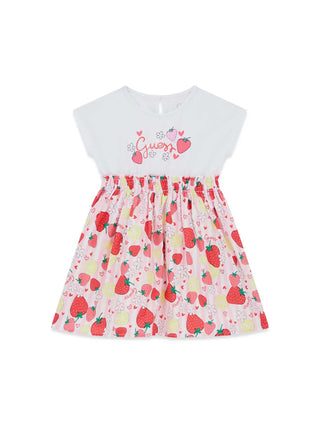 ABITO BAMBINA - GUESS KIDS ROSSO - K6GK05 K6YW0