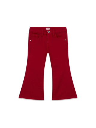 GIRLS' JEANS - GUESS KIDS RED - K6RB00 WE620