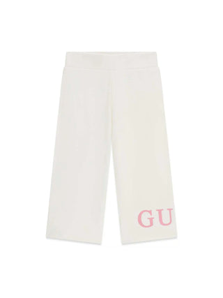 GIRL'S PANTS - GUESS KIDS CREAM - K6RB01 KA6R4