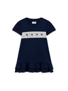 GIRL'S DRESS - GUESS KIDS BLUE - K6RK13 KA6W4 1