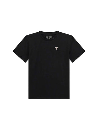 BOY'S T-SHIRT - GUESS KIDS BLACK - L5YI38 K5M20