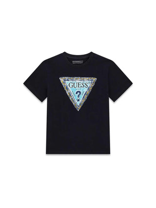 T-SHIRT RAGAZZO - GUESS KIDS BLU - L6GI00 K8HM4 1