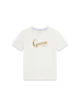 T-SHIRT RAGAZZO - GUESS KIDS BIANCO - L6GI01 K8HM4