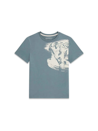 T-SHIRT RAGAZZO - GUESS KIDS VERDE - L6GI20 K8HM4