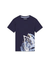 BOY'S T-SHIRT - GUESS KIDS BLUE - L6RI14 K8HM4 1