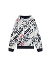 BOY'S SWEATSHIRT - GUESS KIDS RED-BLUE - L6RQ00 KA6R4 1