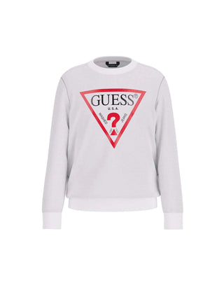 BOY'S SWEATSHIRT - GUESS KIDS WHITE - L73Q09 KAUG0