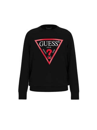 BOY'S SWEATSHIRT - GUESS KIDS BLACK - L73Q09 KAUG0