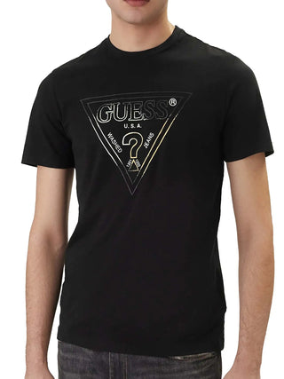 T-SHIRT UOMO - GUESS APPAREL NERO - M6GI11 K2992
