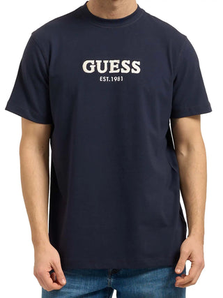 T-SHIRT UOMO - GUESS APPAREL BLU - M6GI16 K3032
