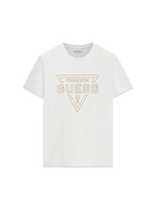 MEN'S T-SHIRT - GUESS APPAREL WHITE - M6RI09 I3Z14