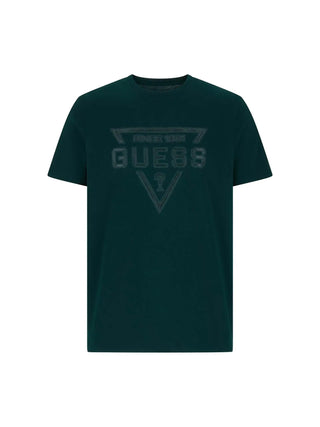 MEN'S T-SHIRT - GUESS APPAREL GREEN - M6RI09 I3Z14