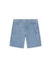 BOY'S BERMUDA SHORTS - GUESS KIDS BLUE - N6GD08 WN370 1