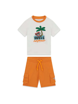 TUTA BAMBINO - GUESS KIDS BIANCO - N6GG02 K8HM4