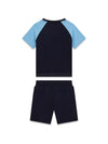BABY TRACKSUIT - GUESS KIDS BLUE-WHITE - N6GG03 K8HM4 2